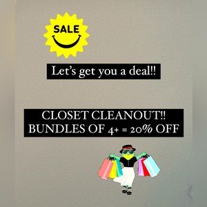CLOSET CLEANOUT! PLUS SIZE & MORE